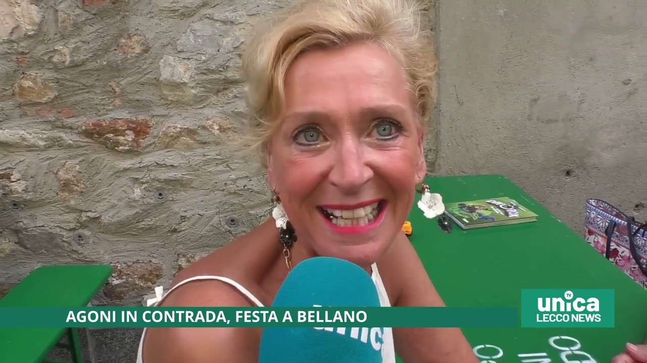 Agoni in contrada, festa a Bellano