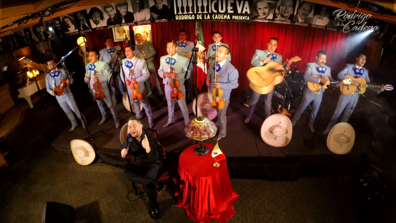 Me caí de la nube - Rodrigo De La Cadena (Cornelio Reyna) con Mariachi Lira de Oro - En Vivo