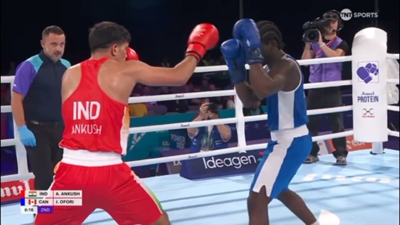 Ankush Ankush vs Joshua Ofori - 2026 Commonwealth Games 80kg Semi Final