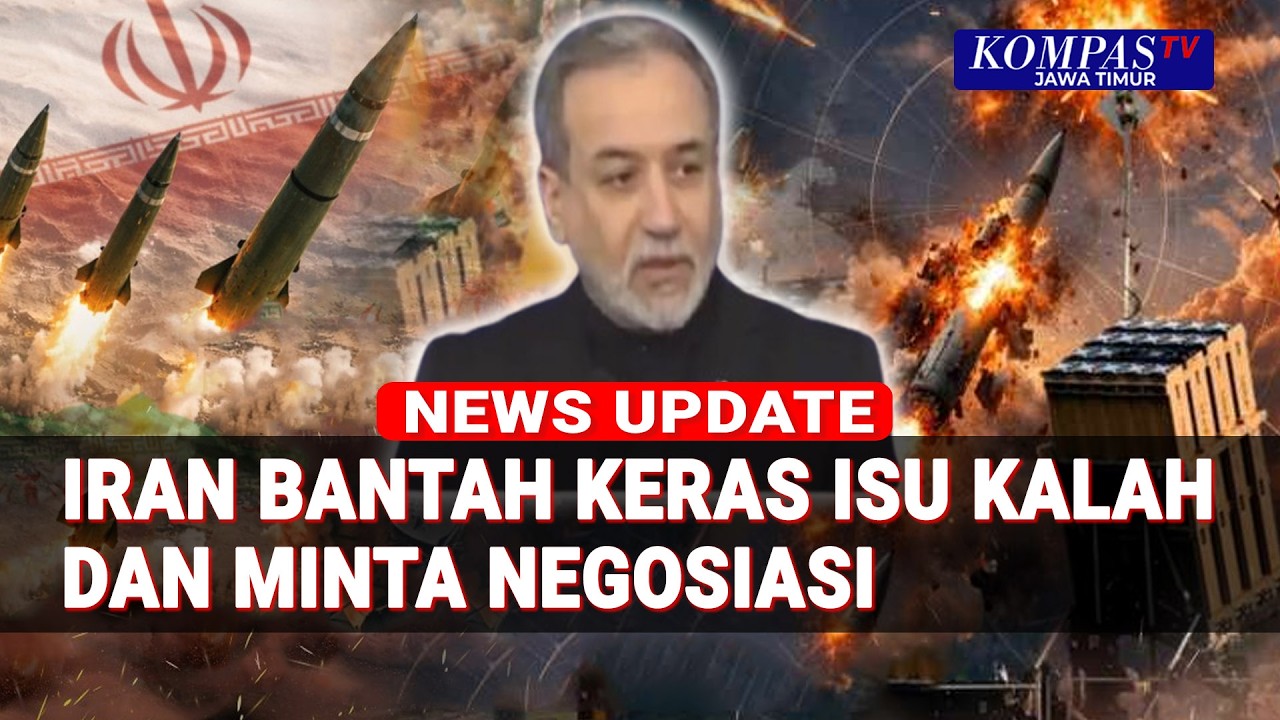 Pernyataan Trump Picu Reaksi! Iran Bantah Keras Isu Kalah & Ingin Negosiasi