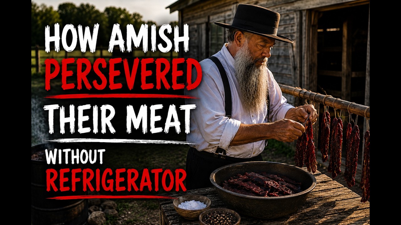 The Amish Method That Keeps Meat Fresh Without a Refrigerator