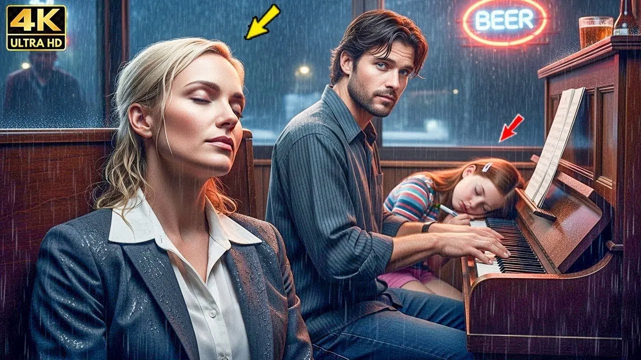 CEO litt 20 Jahre an Schlaflosigkeit—ein alleinerziehender Vater spielte Klavier, sie fand Liebe