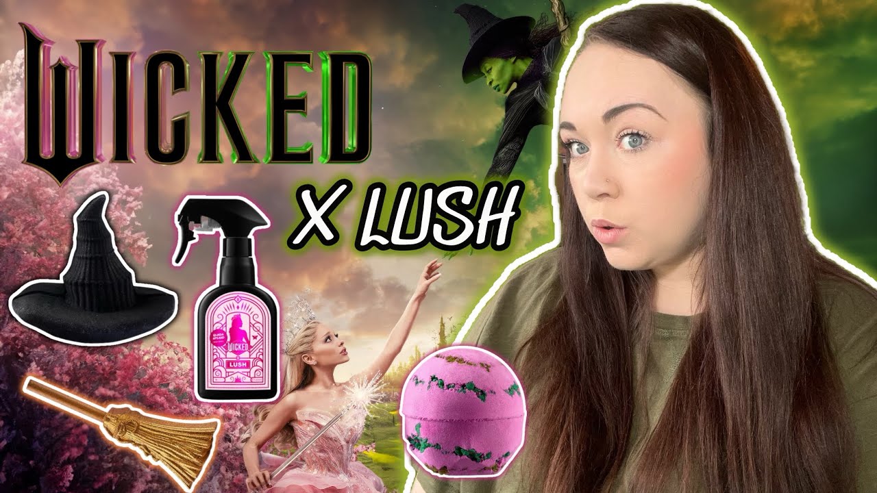 WICKED X LUSH SPOILERS | FIRST IMPRESSIONS, SCENTS & PRICES!