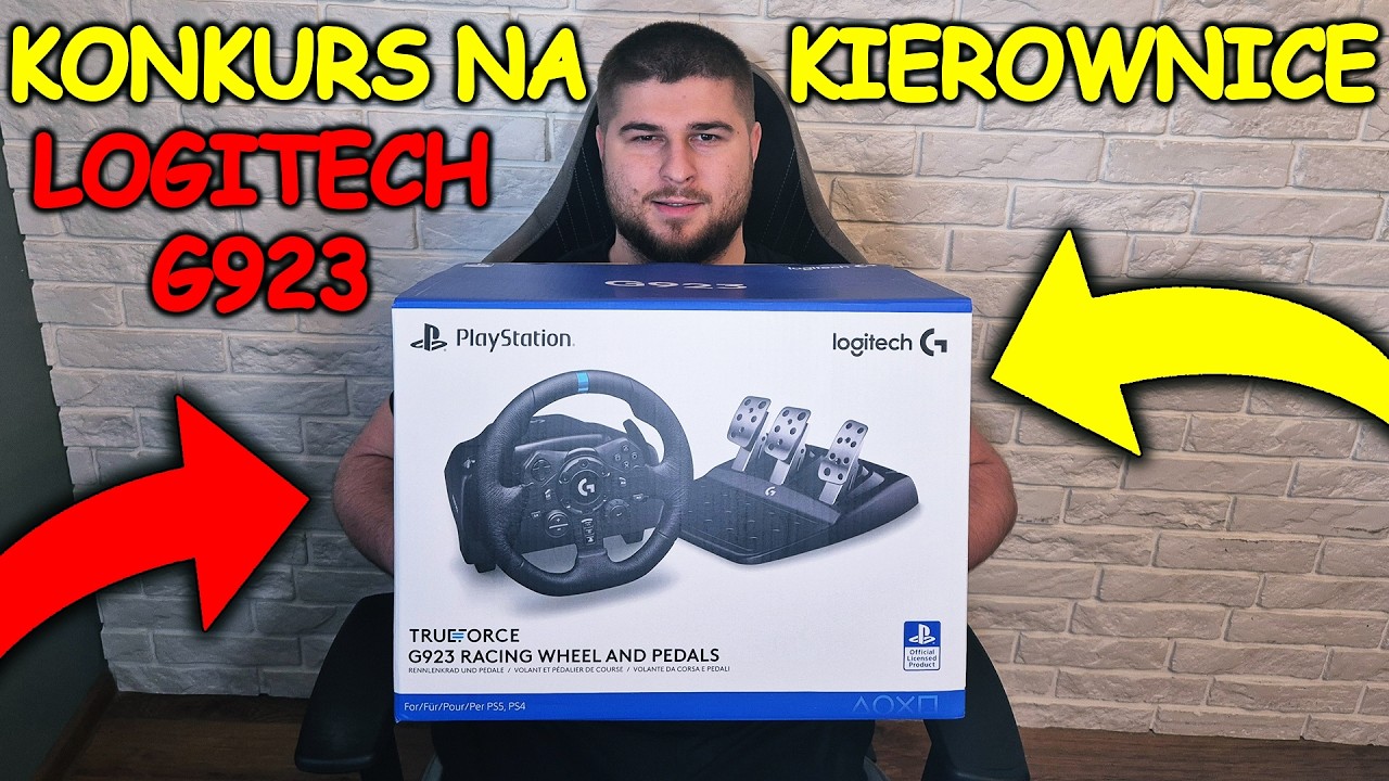 KONKURS NA KIEROWNICĘ - LOGITECH G923😱😍