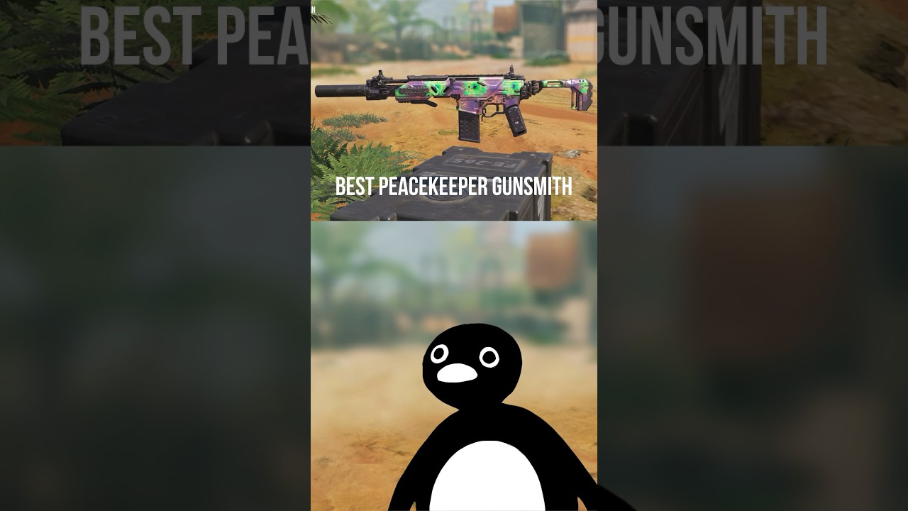 Best PEACEKEEPER MK2 Gunsmith in Season 2 COD Mobile: No Recoil High Damage #shorts #codm #codmobile