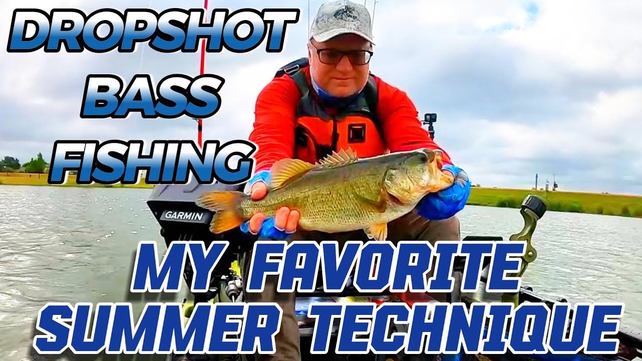 Late Summer Dropshot bass Fishing