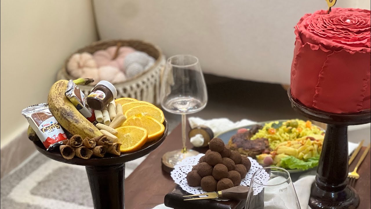 تحضيرات لاحتفال بعيد ميلاد زوجي 🎂 | وصفات من لعشاء لسهرة واش درتلو هدية ؟🎁 