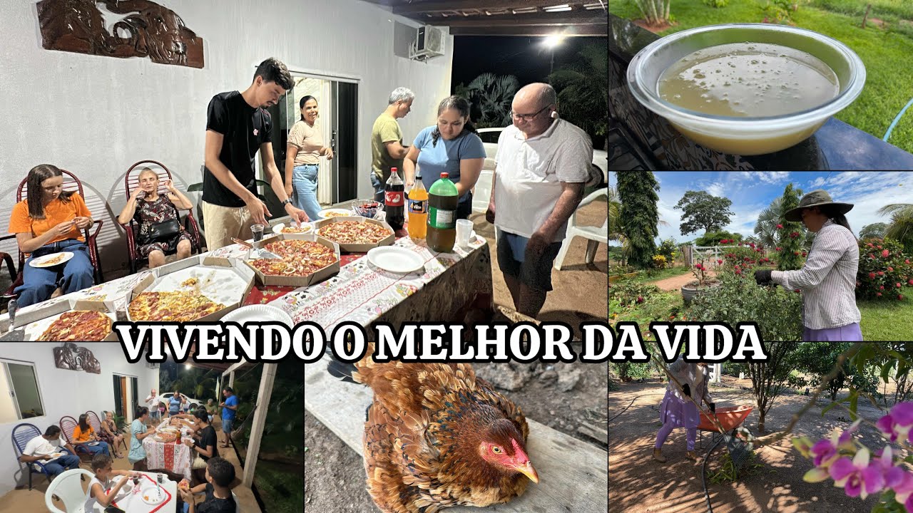 Minha mãe fez uma surpresa pra toda família/ minha labuta aqui é grande, nada de vida fácil 