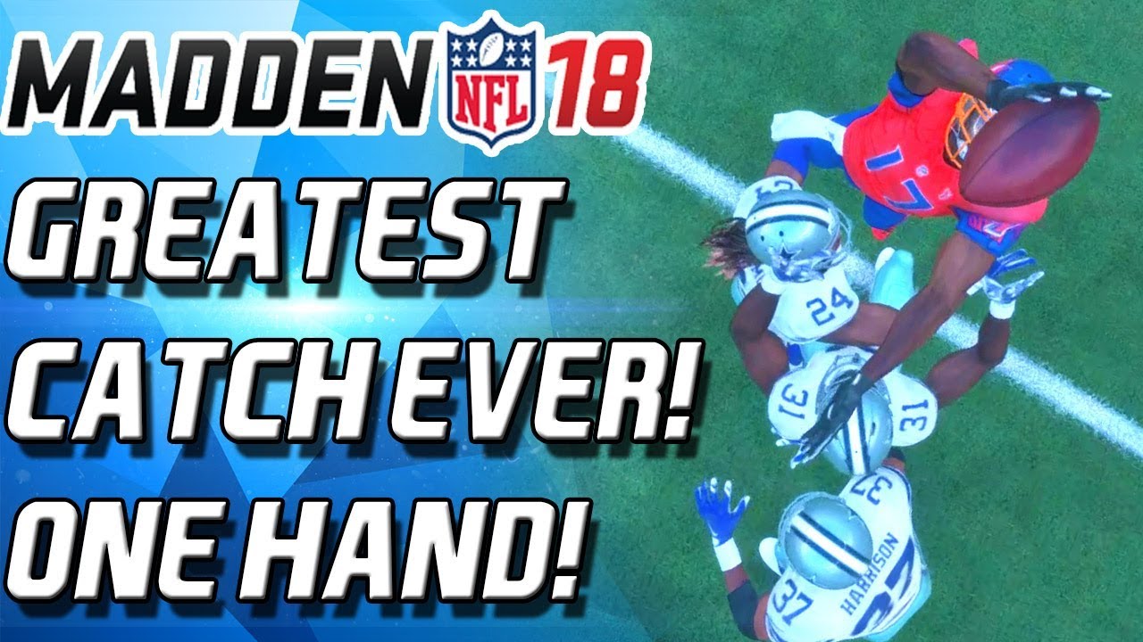 THE GREATEST CATCH EVER! BETTER THAN ODELL BECKHAM!  WEEKEND LEAGUE! - Madden 18 Ultimate Team