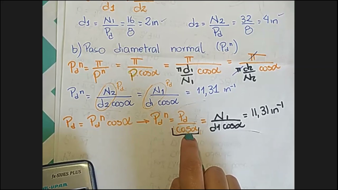 Engranaje Helicoidal   Ejercicio