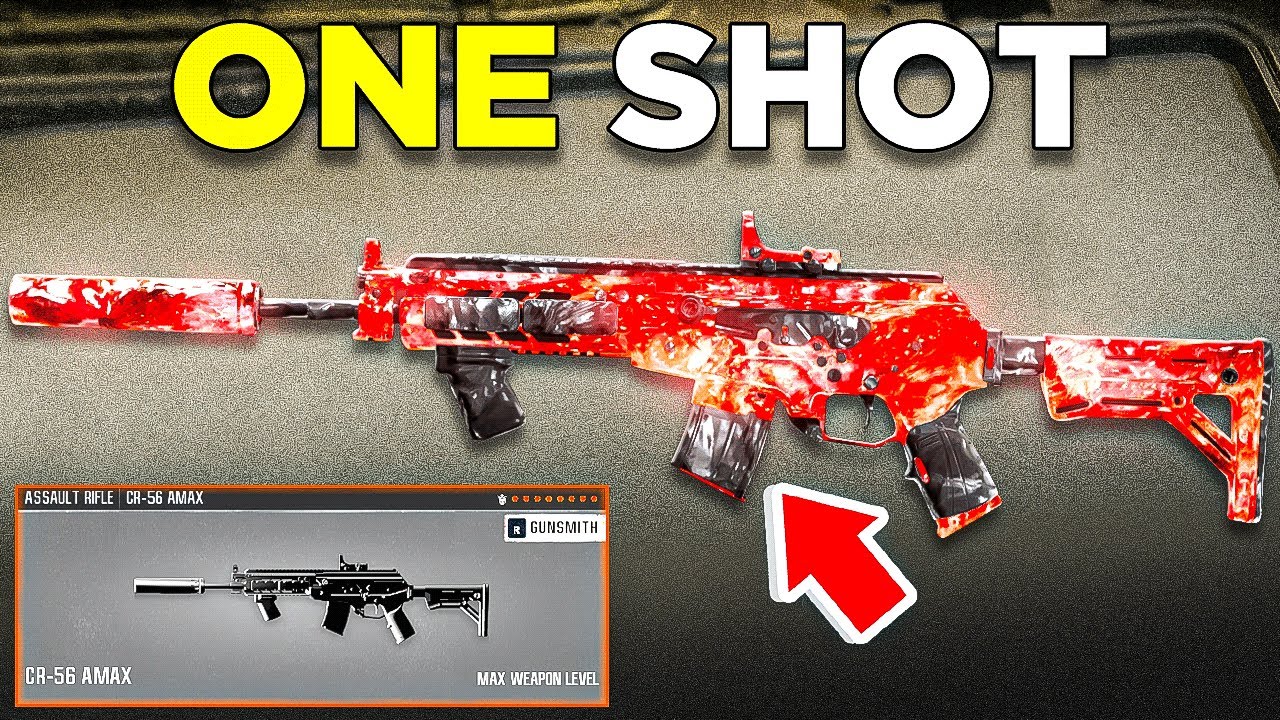 new *ONE SHOT* CR 56 AMAX CLASS in BLACK OPS 6! 🔥 (Best CR 56 AMAX Class Setup) BO6 Warzone