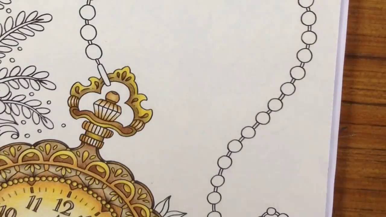 Part4 - colored by Julie Bouve - sommarnatt hanna karlzon - realtime coloring tutorial