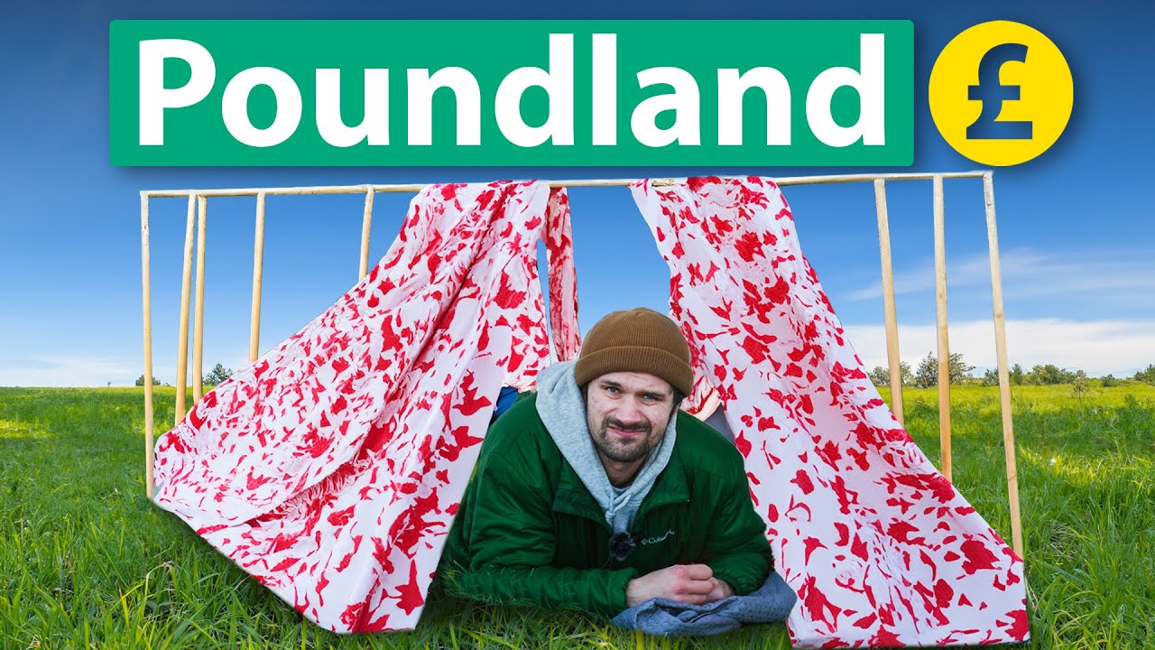 We Built Camping Shelters From Poundland