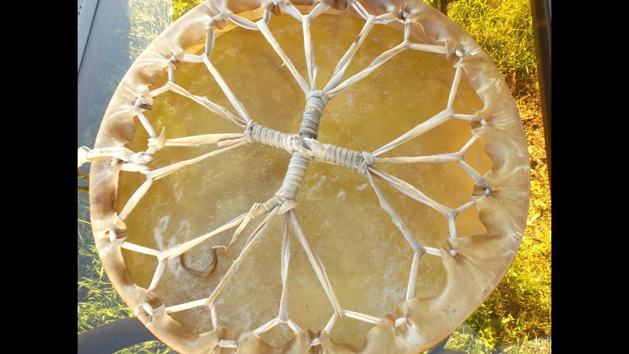 How to Lace Native American Hand Drum