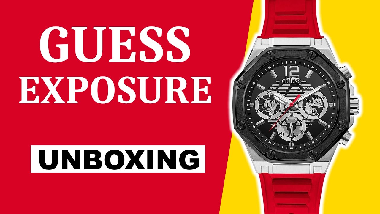 GUESS Exposure GW0263G3 Unboxing
