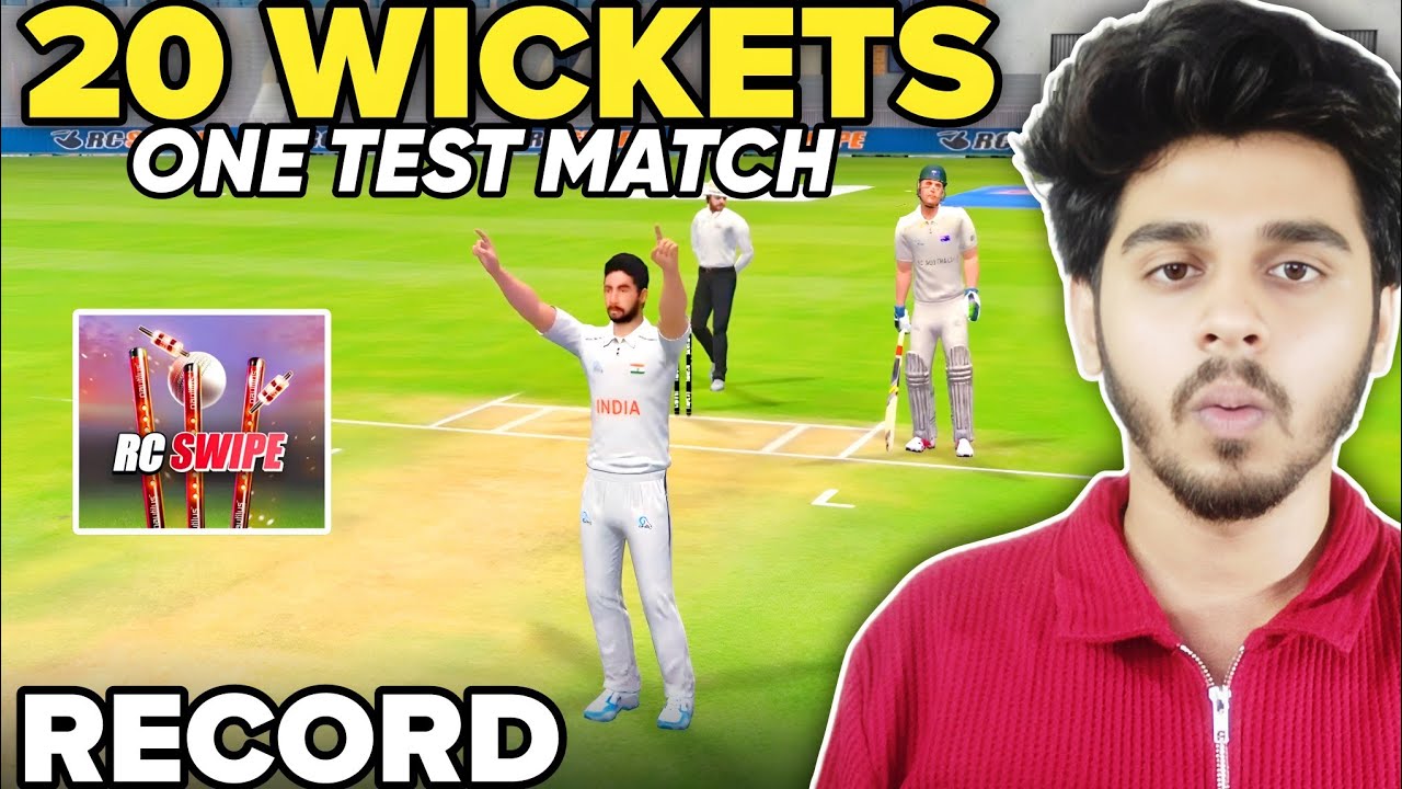 Jasprit Bumrah Take 20 WICKETS 🐐 Real Cricket Swipe #2
