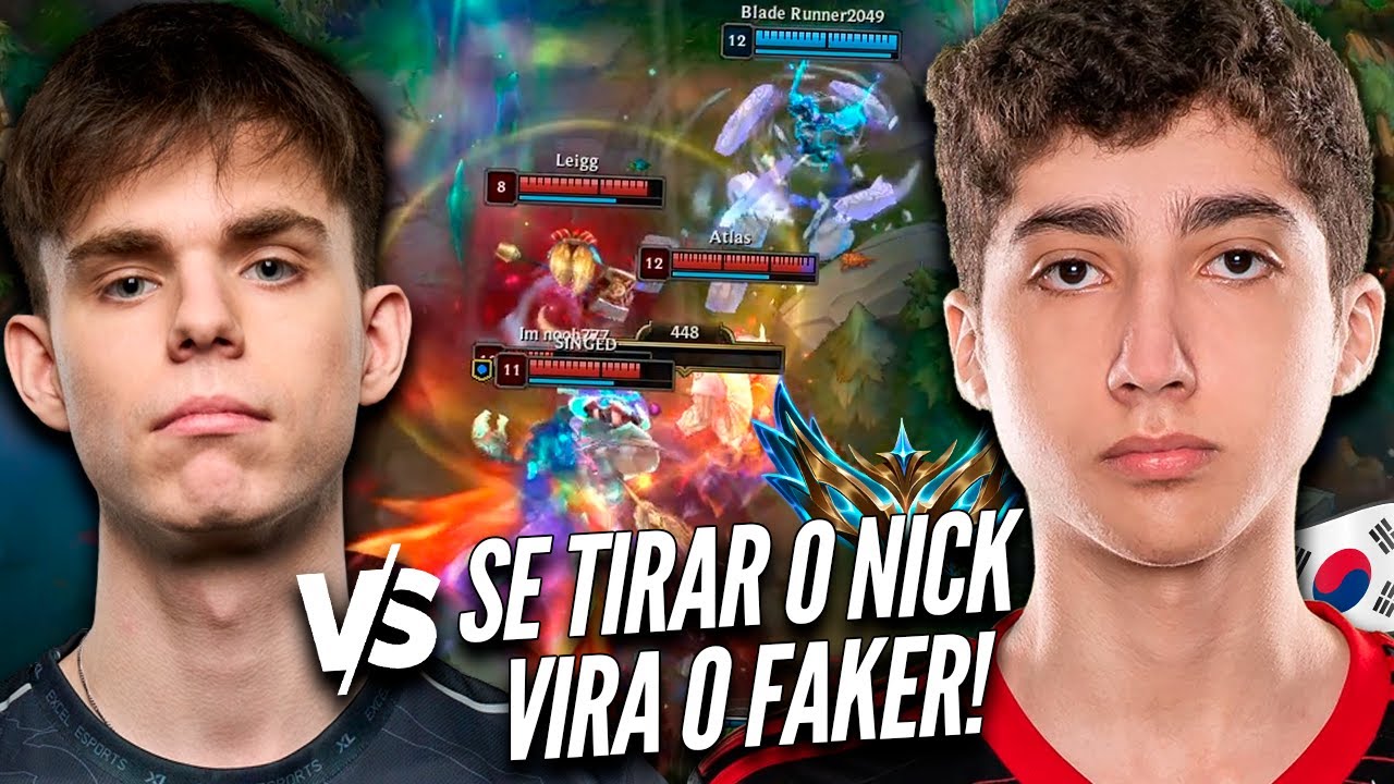 JEAN MAGO FEZ um PRO PLAYER da LEC PARECER BRONZE no CHALLENGER KR!