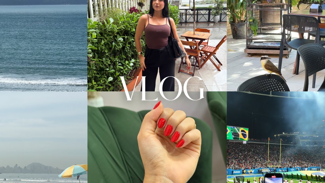 vlog ♡ praia do itararé, papo sobre corpo, niver da bisa, NFL, sexta sozinha em casa...