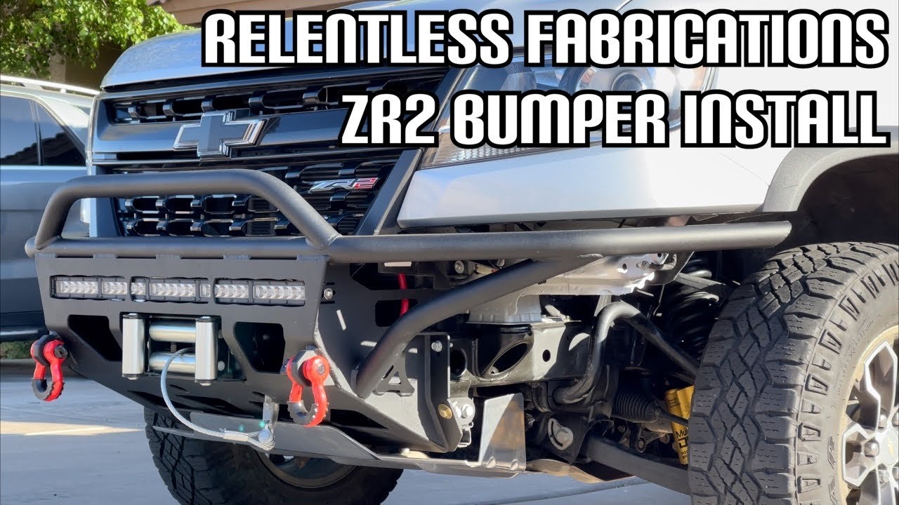 Relentless Fabrications ZR2 Bumper Install