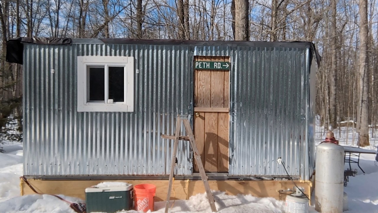 Living Off-Grid In My Tiny House On Wheels | Prepping for Spring Cabin Build, Firewood (EP3)