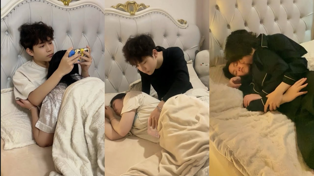 Kawaii Couple At Night Routine❤️‍🔥🔥