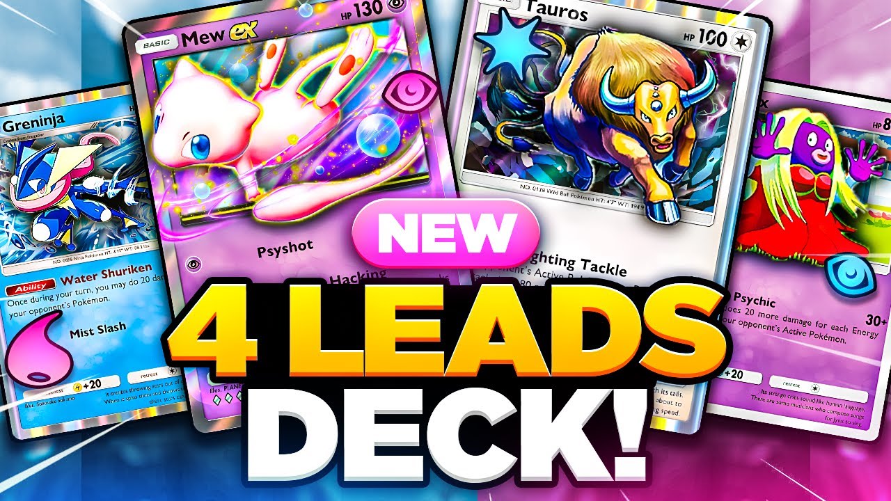 This *ANTI META* Deck has 4 DIFFERENT Pokemons!!!!【Pokemon TCG Pocket】