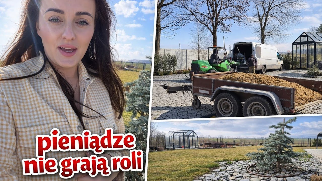 ANIA BARDOWSKA WYDAJE MAJĄTEK NA OGR&Oacute;D 💸 EKIPA SIĘ UWIJA 🌱