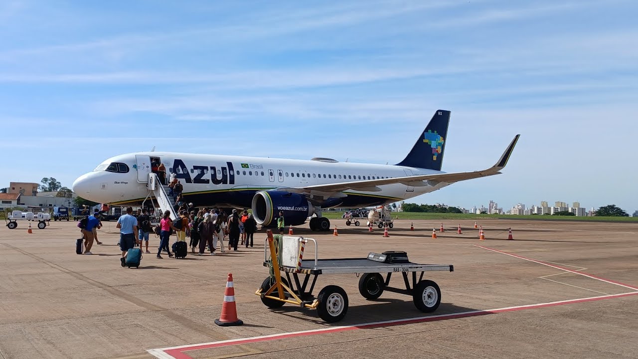 Aeroporto de São José do Rio Preto, Voo da Azul linhas Aereas  SJP - REC