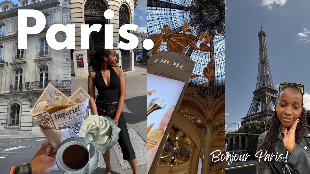 Paris Vlog 🥐🇫🇷 | 48 Hours of French Food, aesthetic Cafés, Seine cruise & Iconic Paris Landmarks