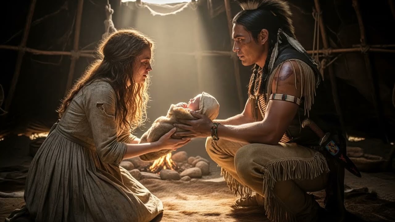 The Baby of the Lonely Apache Chief Wouldn’t Drink Milk… Until the Captive White Widow Leaned Close