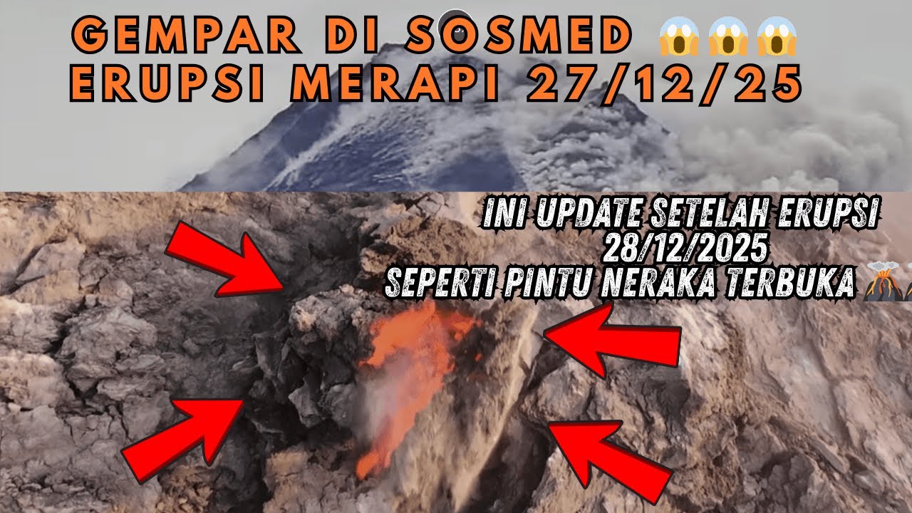 😱MERAPI ERUPTION IS A MESS ON SOCIAL MEDIA 😱 VISUAL UPDATE AFTER MERAPI ERUPTION 🌋THIS IS LIKE TH...