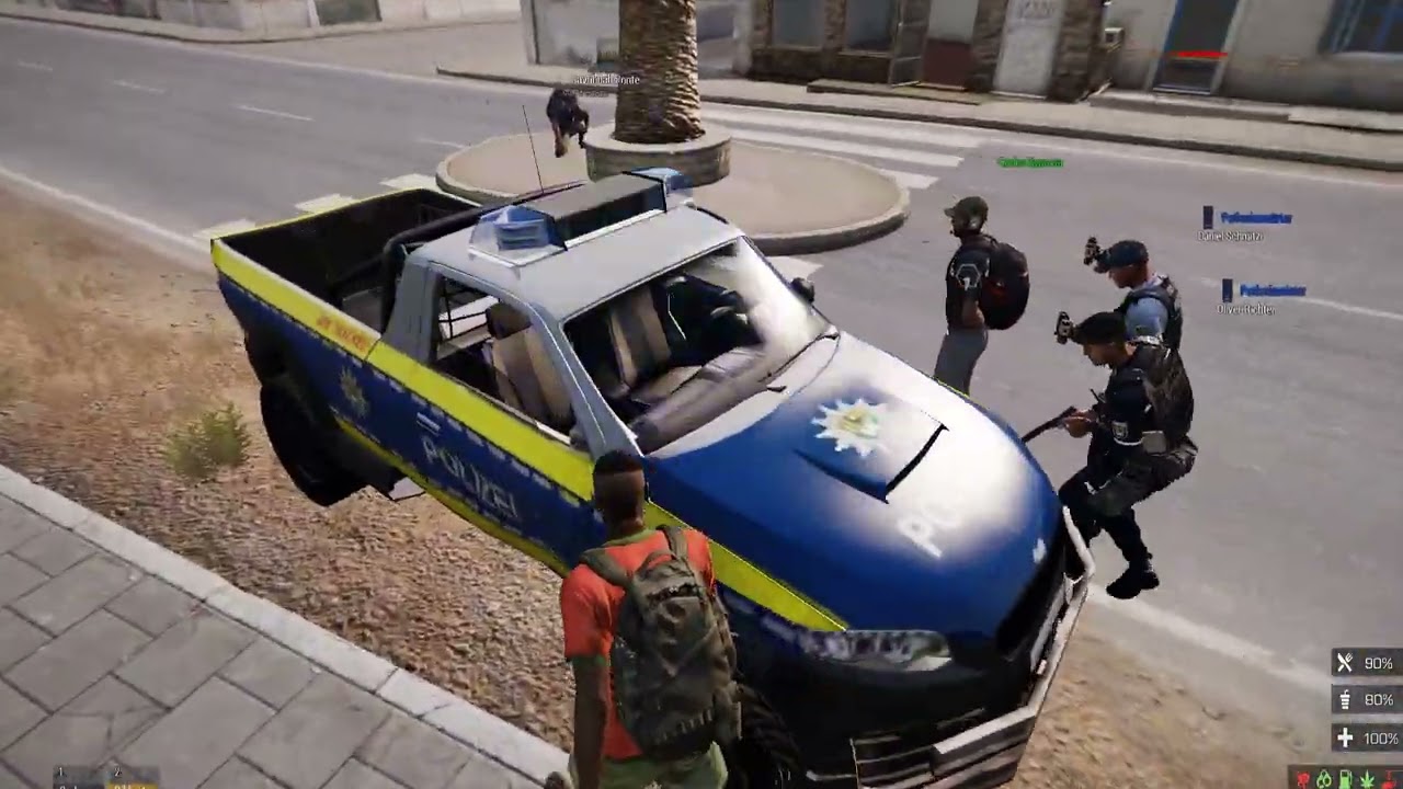 RASSISTEN COPS BANNEN uns 30 Tage - Arma 3 Altis Life Trolling