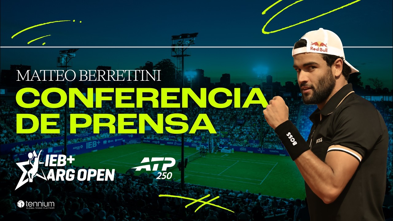 MATTEO BERRETTINI R2 | IEB+ ABIERTO ARGENTINA 2026