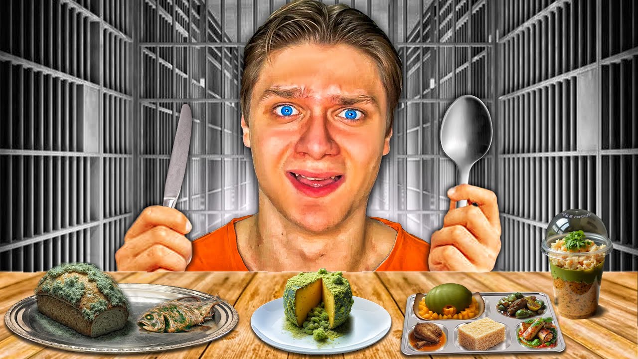 Äter Bara Fängelsemat I 24 Timmar