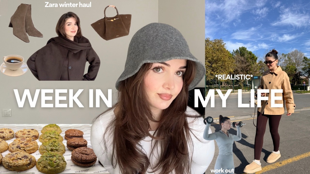 Cozy Winter Week in My Life ❄️ | Outfits, Zara Haul, Routines, Friends & Cozy Moments