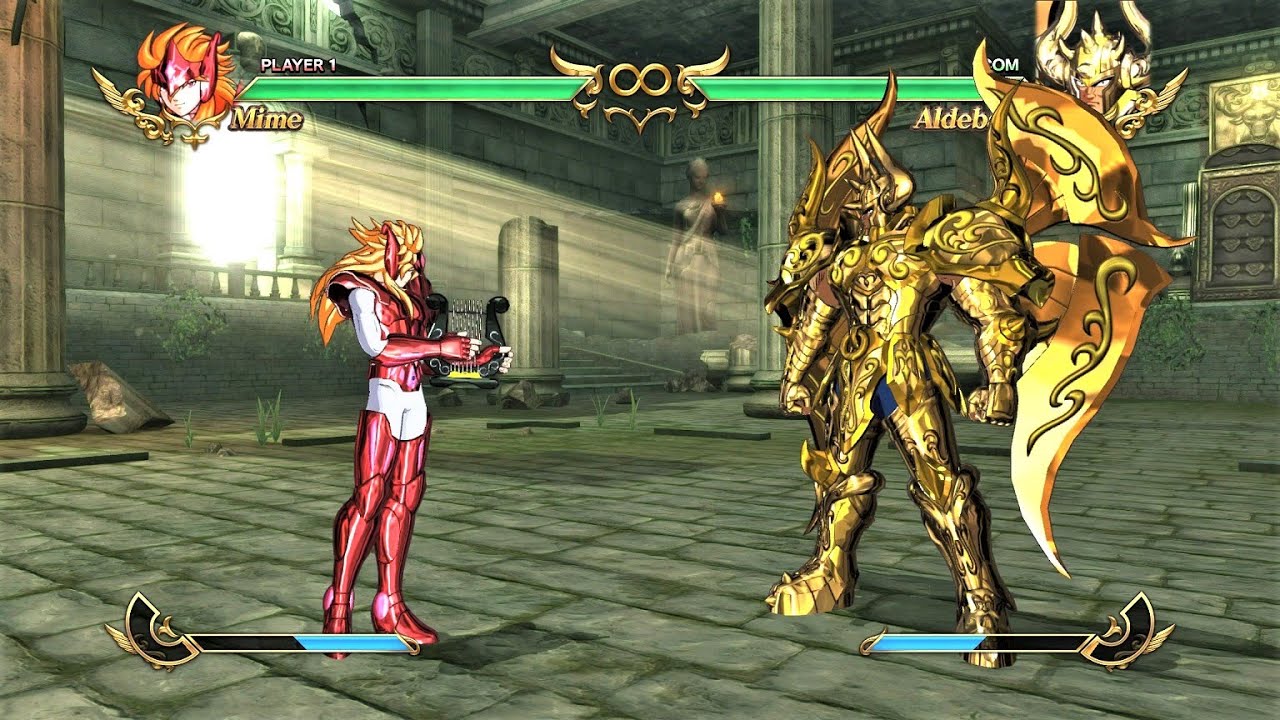 Benetnasch Mime vs Taurus Aldebaran God Cloth (Hardest AI) - Saint Seiya: Soldiers' Soul
