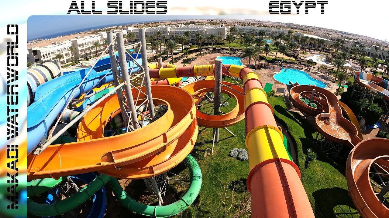Makadi Water World | All Slides | Hurghada (Egypt) | 2022