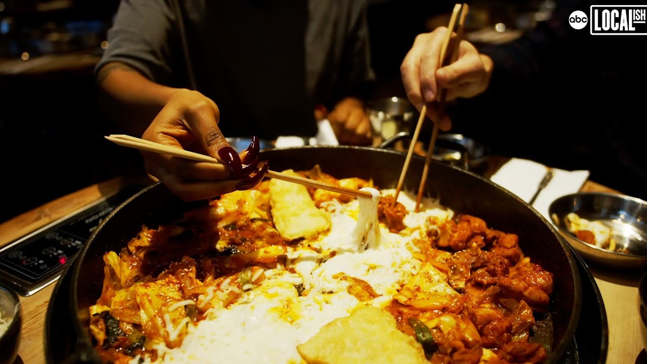Spicy Korean Fried Chicken Oozing With a River of Cheese | Bite Size