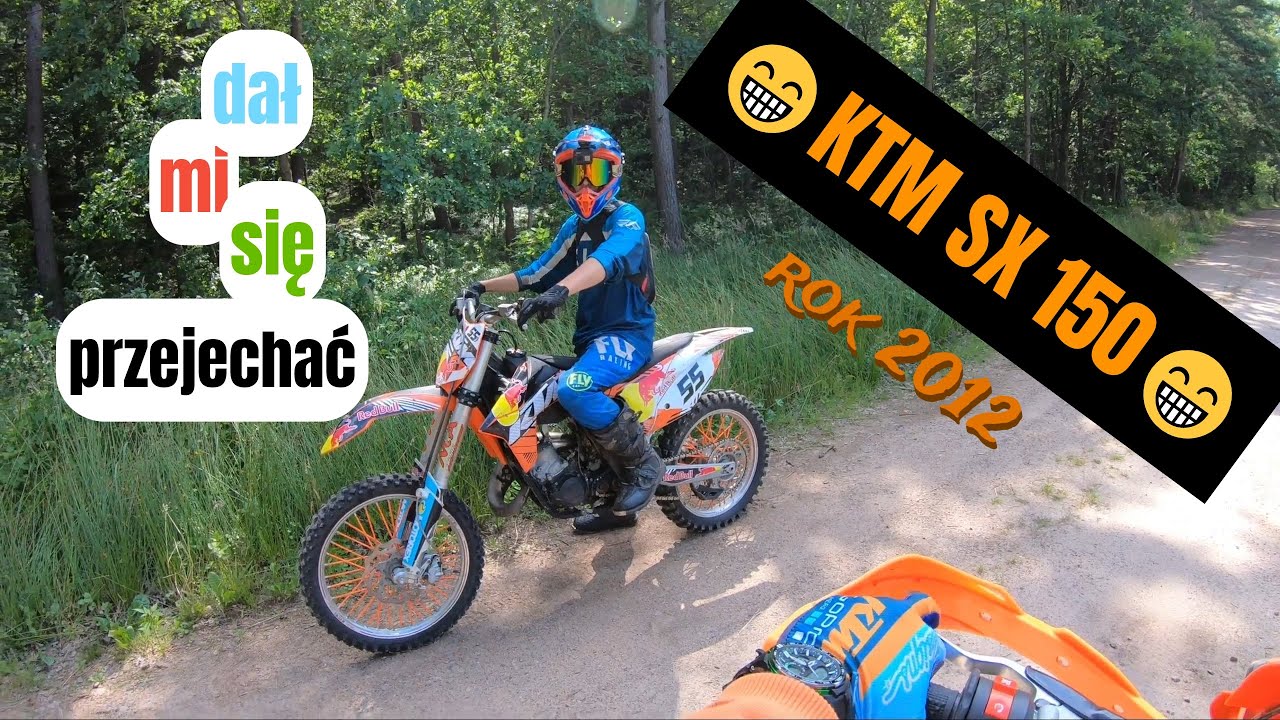 KTM SX 150 rok 2012 2-suw power cc MOTOCYKL ma rypnięcie 😁 enduro musi kosztować 💲😁 @itskielce