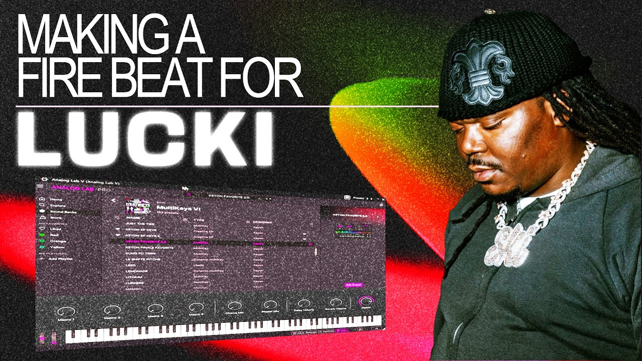 how to make INSANE beats for LUCKI in FL STUDIO