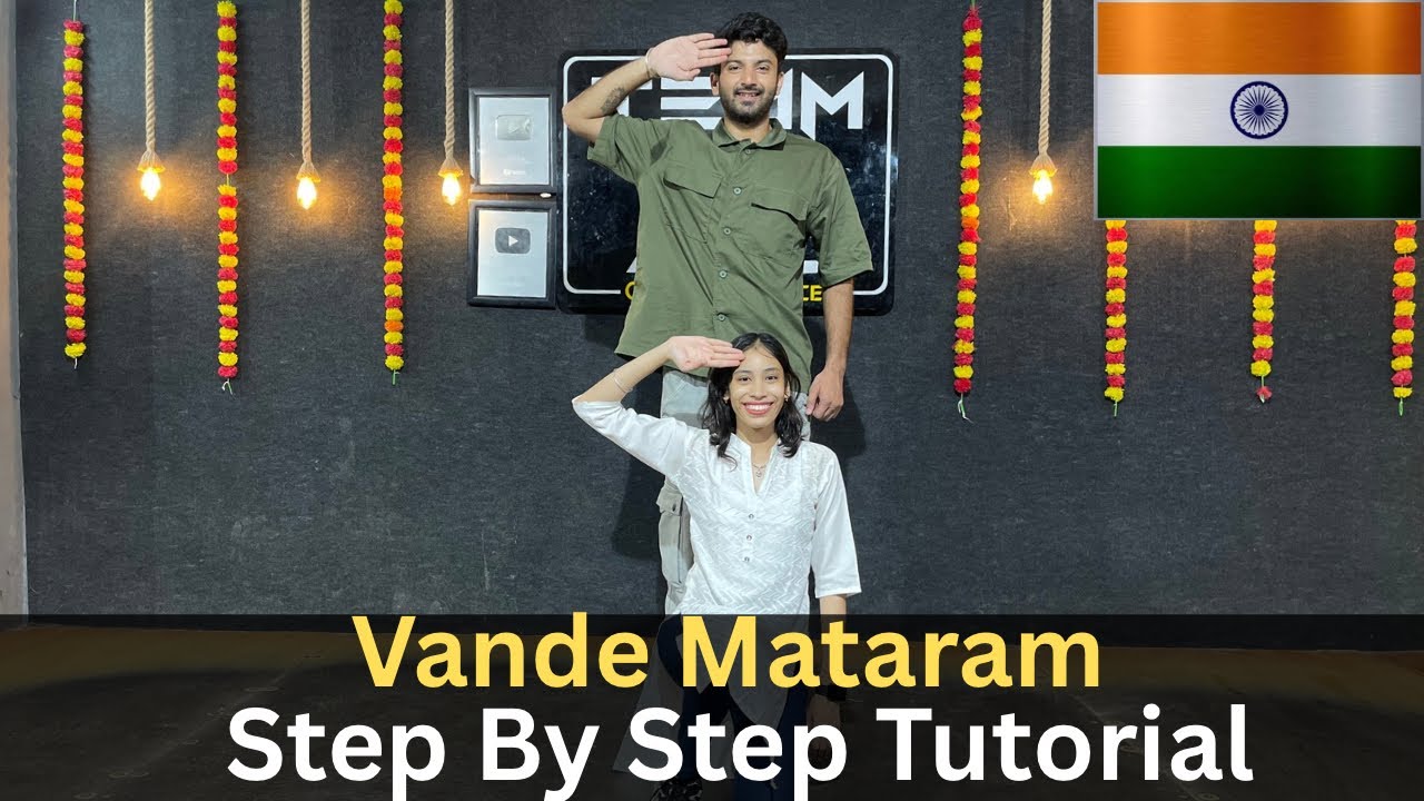 Vande Mataram | Step By Step Tutorial | The Fighter Anthem #bestpatrioticsong 