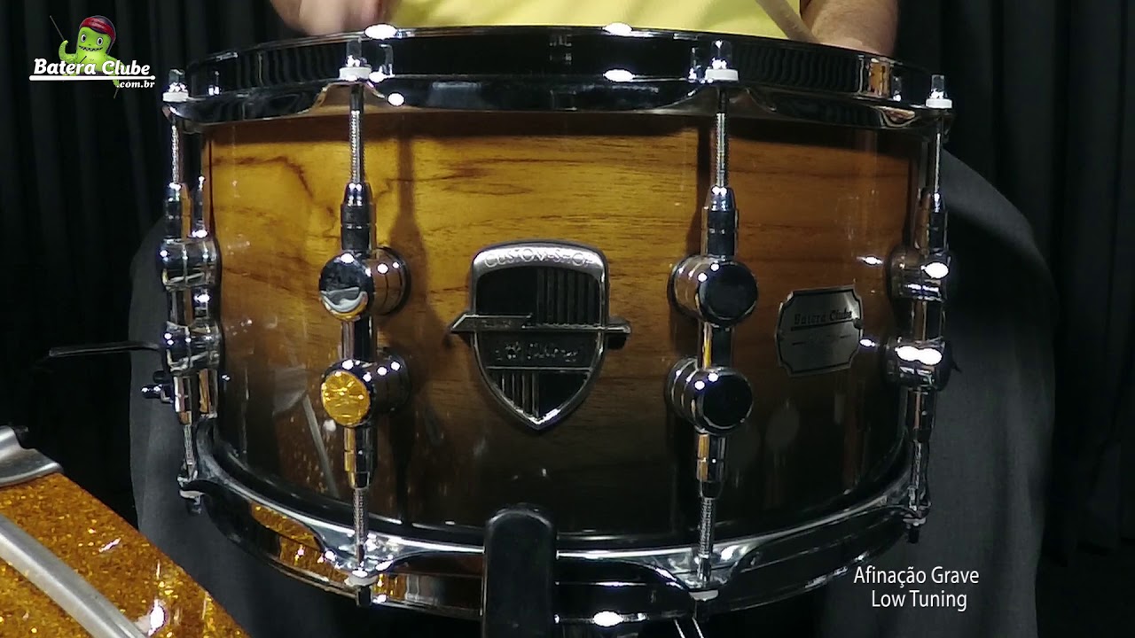 Caixa Odery Custom Batera Clube Collection Larissa Teka Fade 14x7
