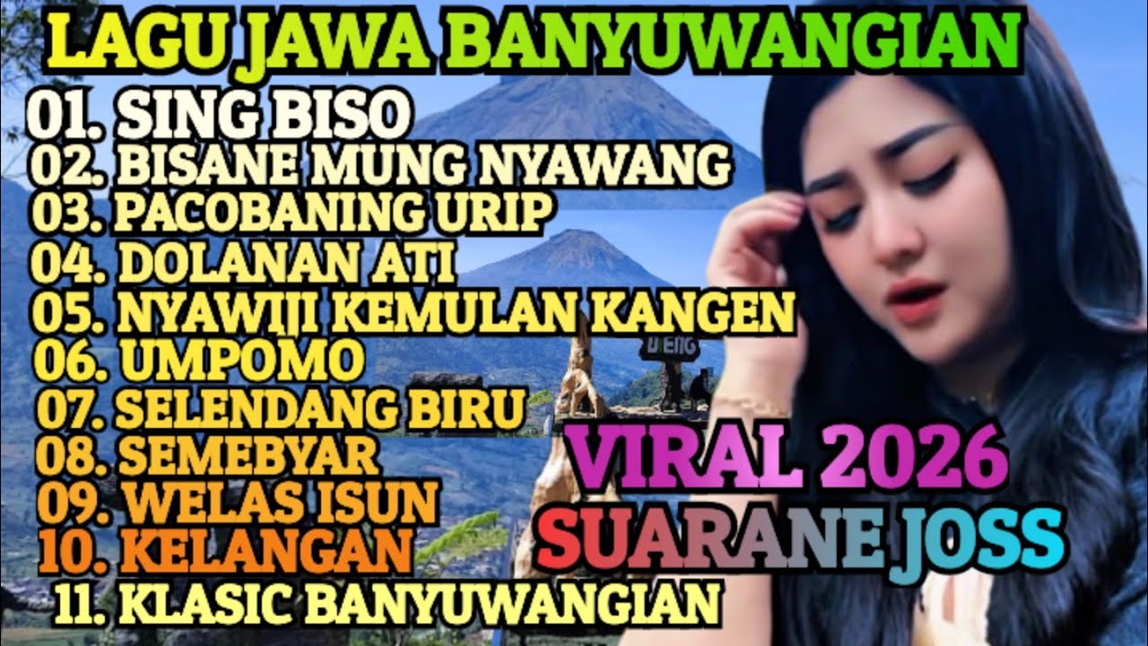 LAGU JAWA BANYUWANGIAN POPULER VIRAL 2026 ‼️ ENAK E POL LUUR COCOK BUAT TEMAN PERJALANAN 