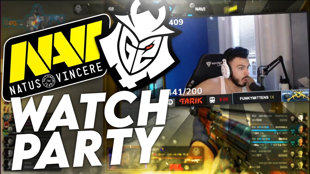 Tarik Reacts to NaVi vs G2 | PGL Major Stockholm 2021 Watch Party (ft. kennyS, Shroud, & more!)