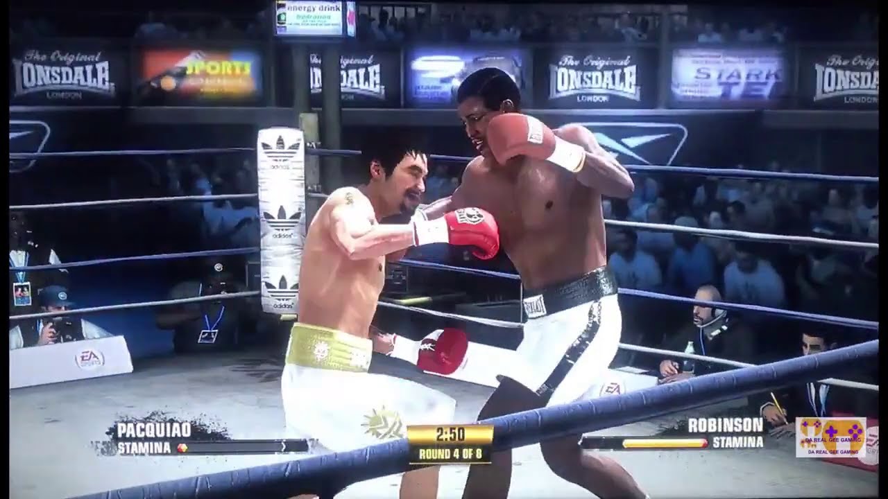 [Чемпион Fight Night от EA] [Величайшие бои бокса всех времен] Шугар Рэй Робинсон против Мэнни Па...