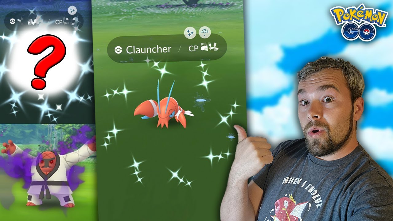Shiny Clauncher Hunt! The Water Festival Event Begins! (Pokémon GO)