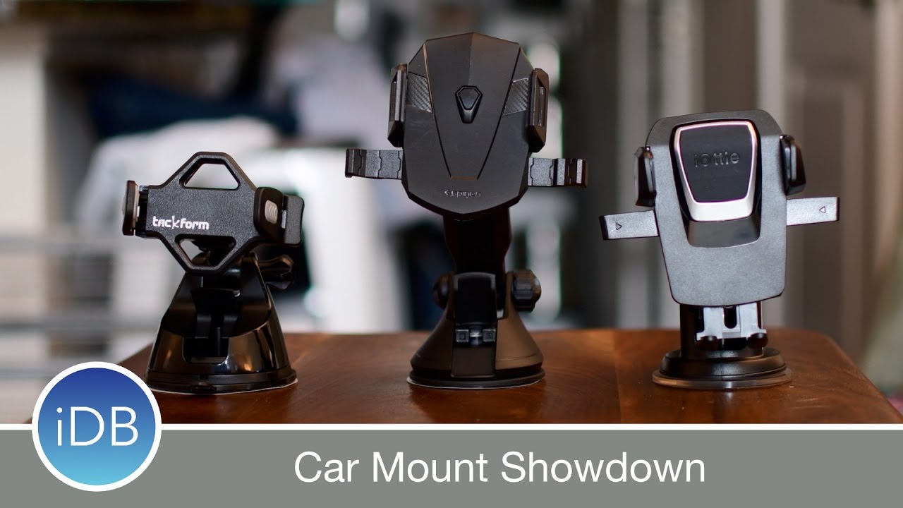 Showdown: Which Car Mount is the Best? iOttie Easy One Touch 3, Tackform, or Spigen Kuel