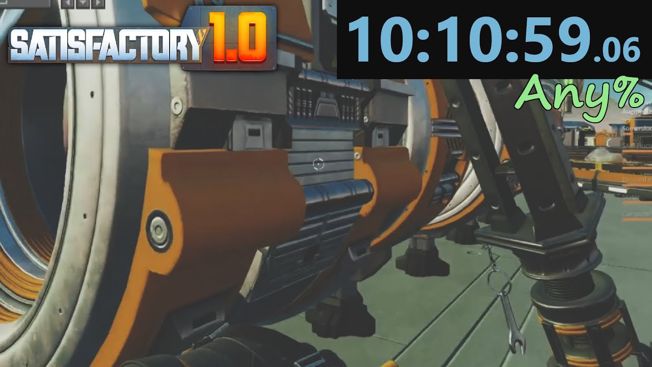 [NMG] Satisfactory Any% in 10:10:59!