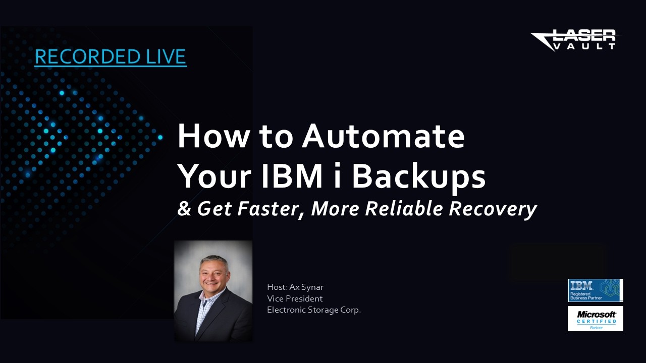 Learn How to Automate Your IBM i Backups