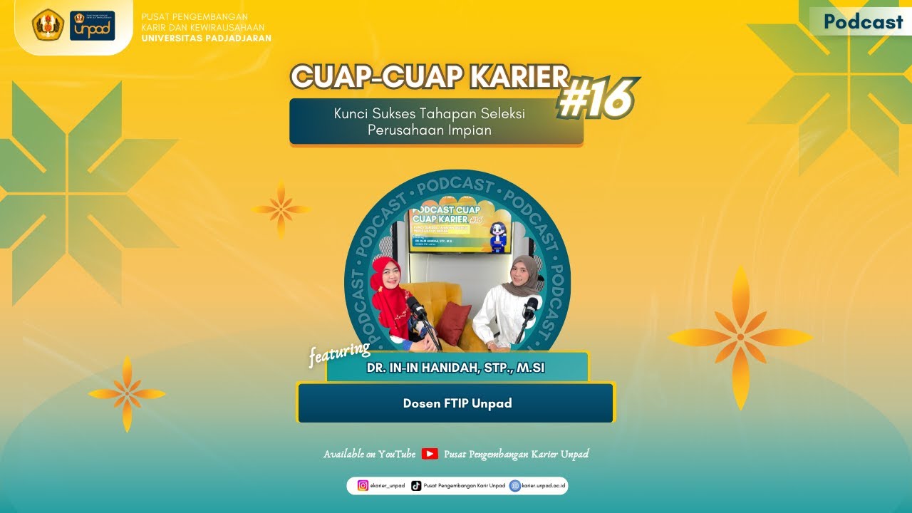 Podcast Cuap-Cuap Karier #16: Kunci Sukses Tahapan Seleksi Perusahaan Impian